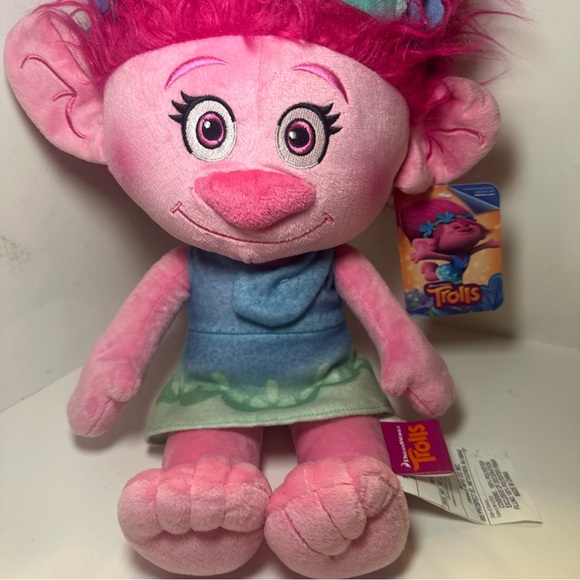 Dreamworks Trolls Poppy 21"‎ Cuddle Pillow Plush Stuffed Doll - Picture 4 of 12